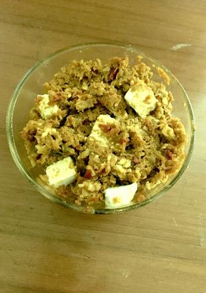 A picture of Crushed nutrella vegetable.