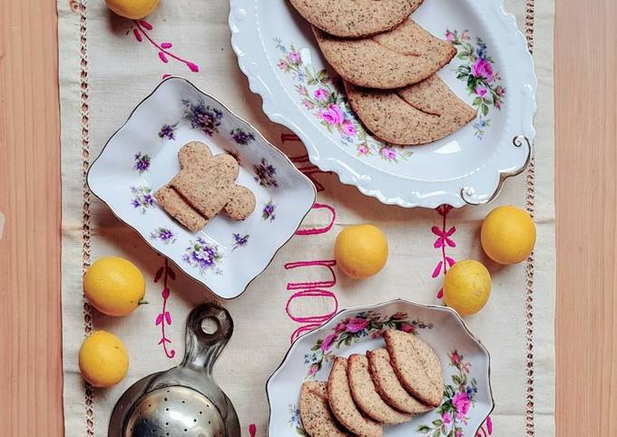 Galletitas Integrales De Limón Y Semillas De Amapola Receta De Mate ...