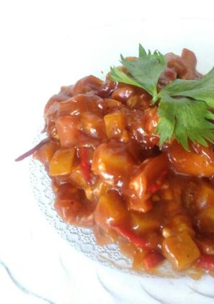 Foto resep Sosis asam manis pedas