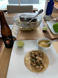 Una foto de Carnitas de pescado