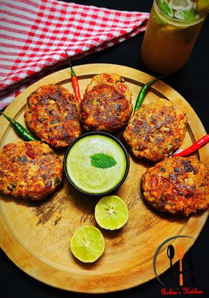 চিকেন চাপলি কাবাব (Chicken Chapli Kebab recipe in Bengali) রেসিপির প্রধান ছবি
