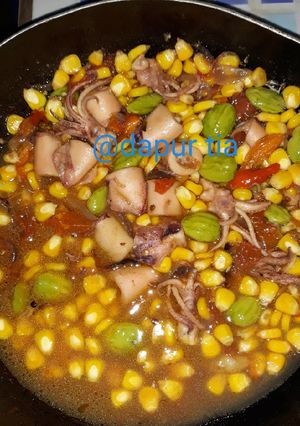 Foto resep Tumis cumi asin pete