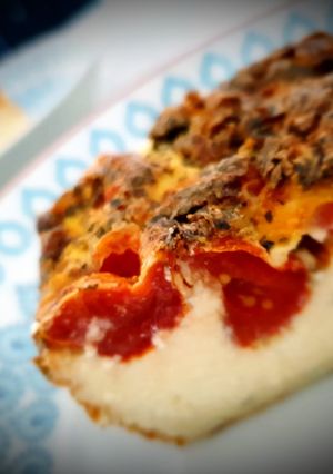 Une photo de Clafoutis de tomates cerises