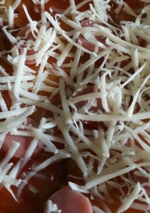 Foto resep Pizza nasi teflon