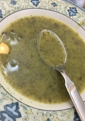 صورة لوصفة شوربه البطاطا بالاشبنت