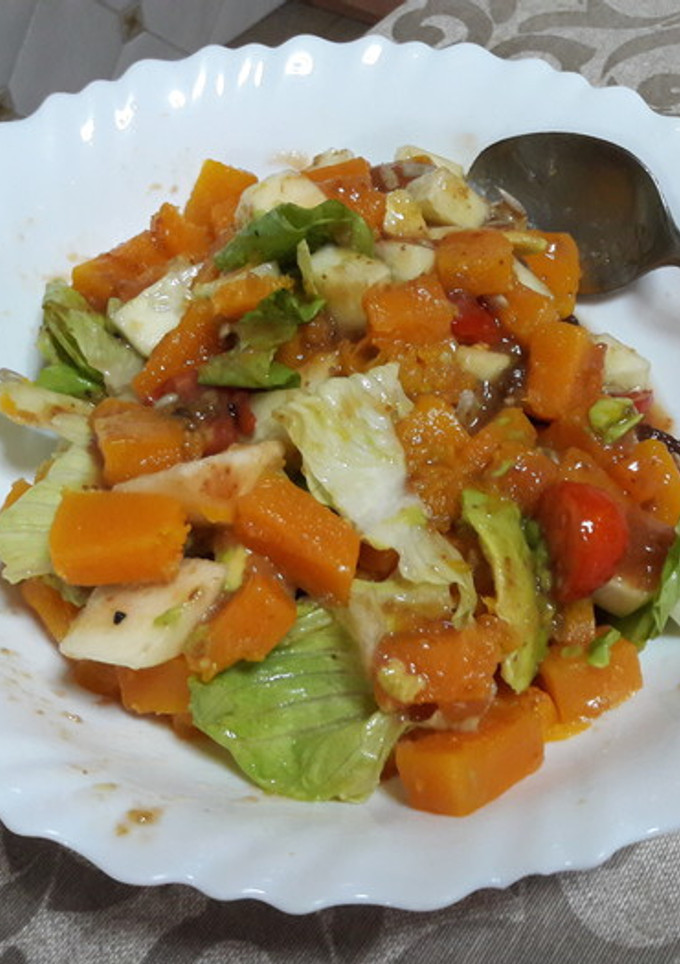 Una foto de Ensalada vegana 🥗