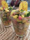 Ceviche de Mango y Batata