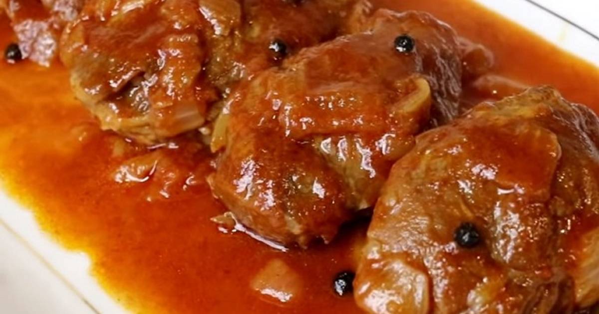 Carrillada Ibérica en Salsa Receta de Jamón Ibérico de Bellota- Cookpad