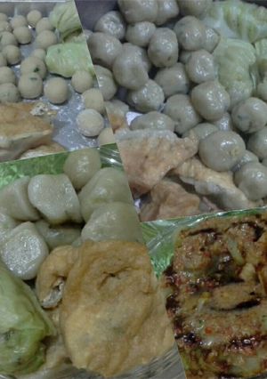 Foto resep Cilok saus kacang (tanpa daging)