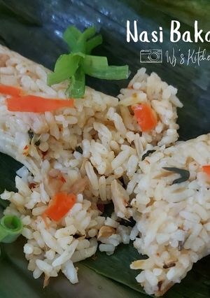 Foto resep Nasi Bakar Sat Set ala WeJe