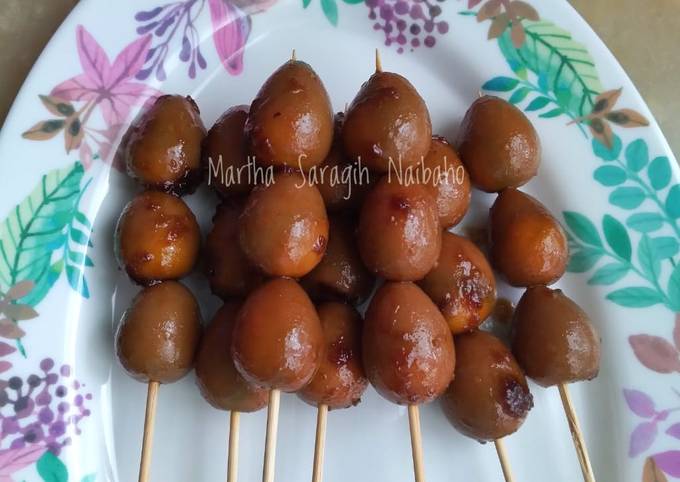 Sate Pindang Telur Puyuh