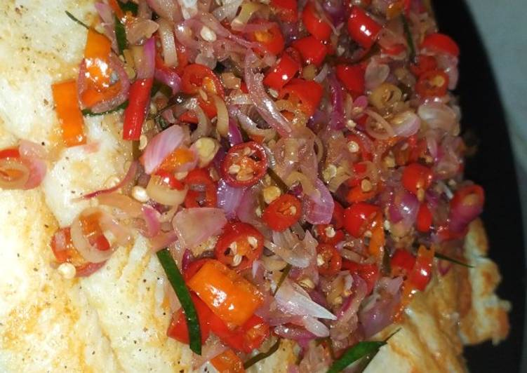 Resep Patin sambal matah, Lezat Sekali