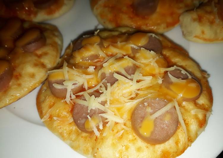 Cara Gampang mengolah Pizza teflon mini Anti Gagal