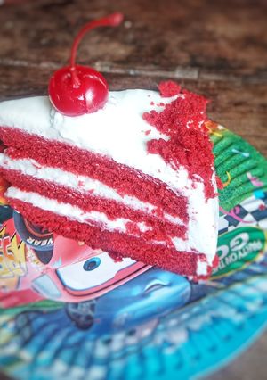 Foto resep Kue Tart Red Velvet kukus