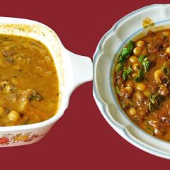A picture of Chana masala.