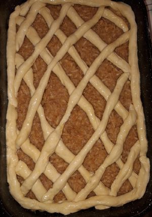 Mama almás kalácsa recept fotója