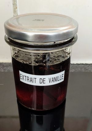 Une photo de Extrait de vanille (vegan)