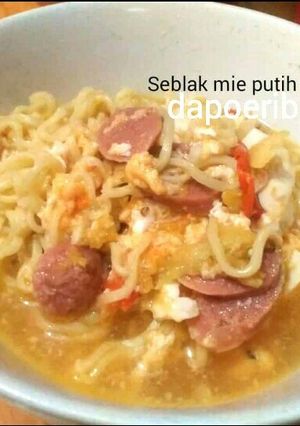 Foto resep Seblak mie putih telur