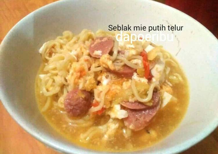 Resep Seblak mie putih telur, Bisa Manjain Lidah