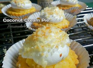Foto resep Pie kelapa / mini coconut cream tart (crust tanpa telur)