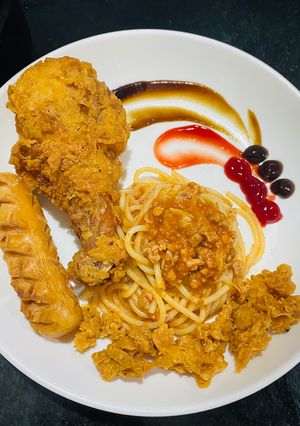 Hình của món Đùi gà KFC chiên.