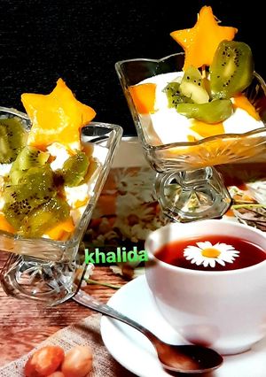 A picture of Kiwi Mango sweet yogurt.