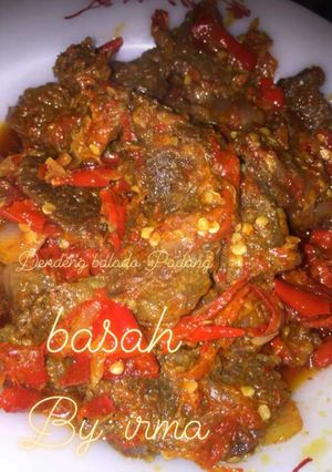 Foto resep Dendeng Balado Basah resep Ka Irma