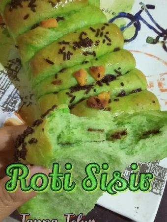Langkah Gampang Membikin Resep Roti Sisir (Pandan) Tanpa Telur Tanpa Ulen yang Lezat Anti Ribet, Mantap
