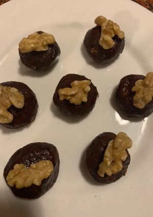 Una foto de TRUFAS de manteca de MANÍ (muy fácil y sabroso)