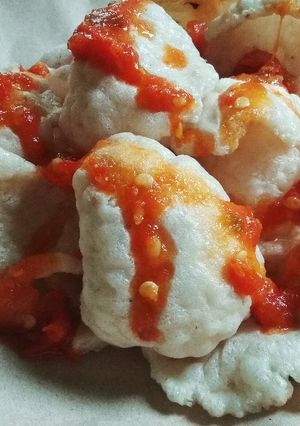 Foto resep Kerupuk Sambal Asem Khas Cirebon