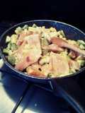 Pollo al curry con zucchine