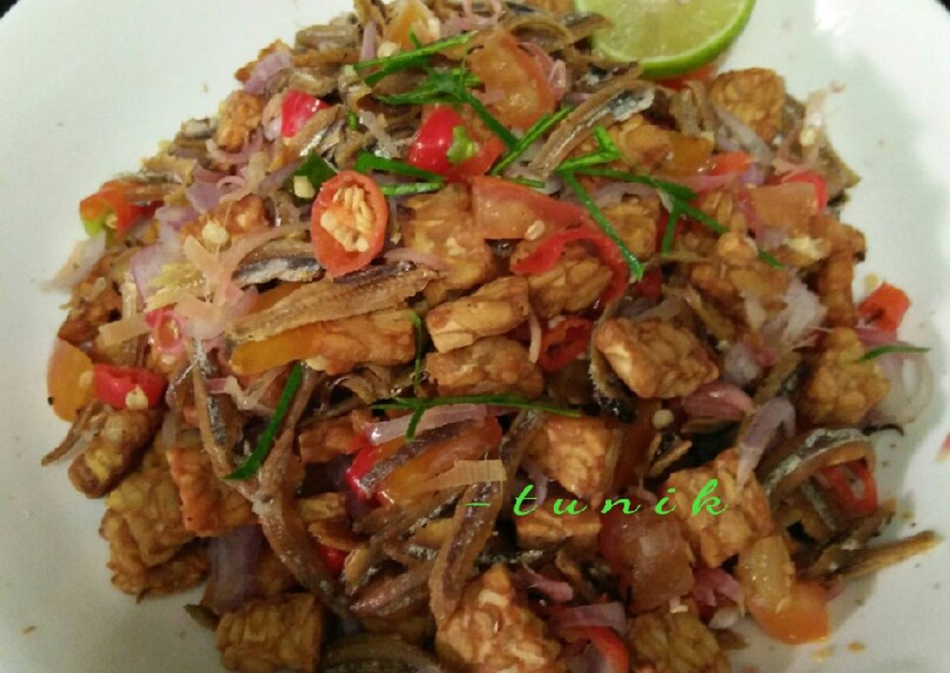 157. Sambal Kecombrang Teri Tempe