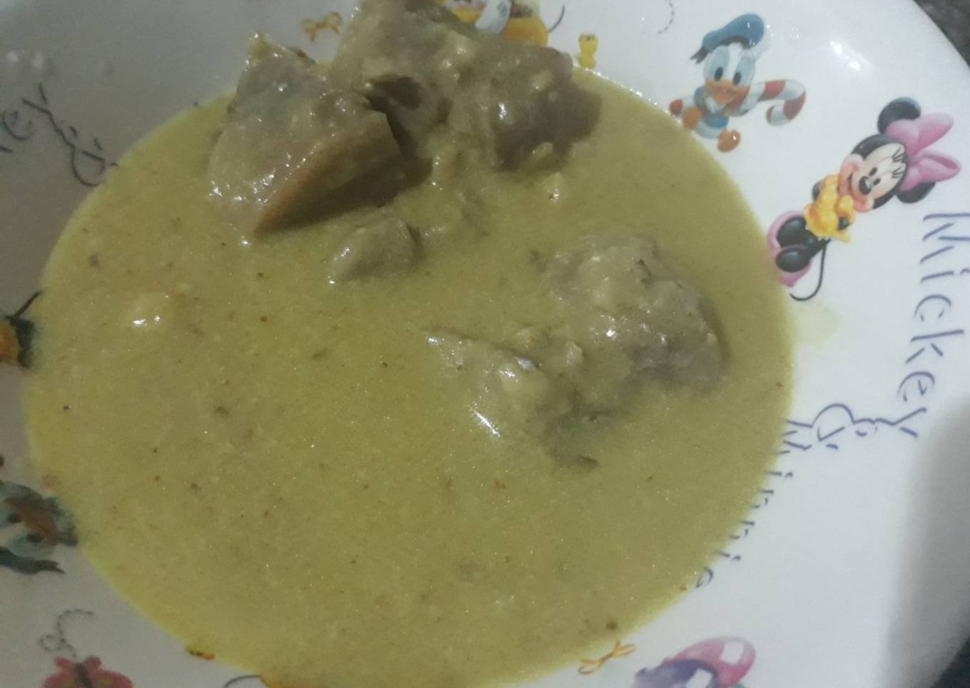 Chicken coconut sauce