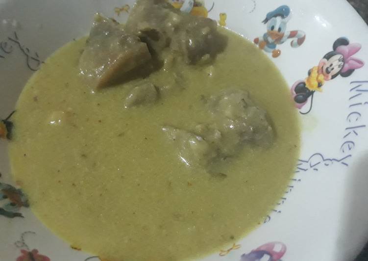 Recipe of Quick Chicken coconut sauce