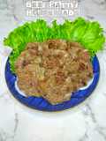 Beef Patty Homemade