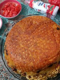 عکسی از دستور ماکارونی خوشمزه