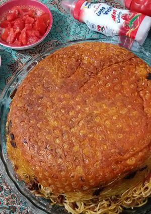 عکسی از دستور ماکارونی خوشمزه