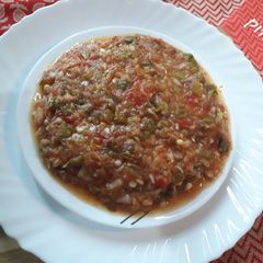 A picture of Pointed better guard ka chokha less oil recipe.