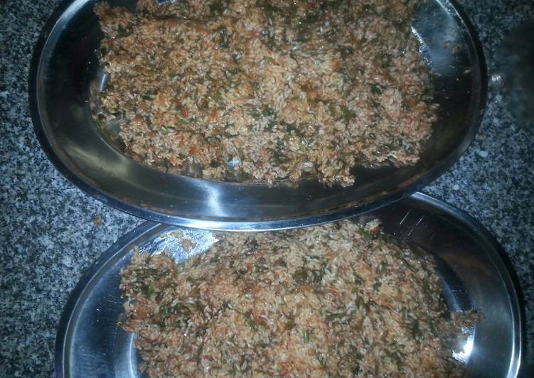رز خلطه المحشي 😋 بالطريقه البسيطه