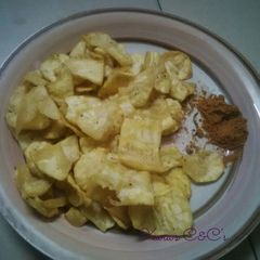 A picture of Chips with yaji.