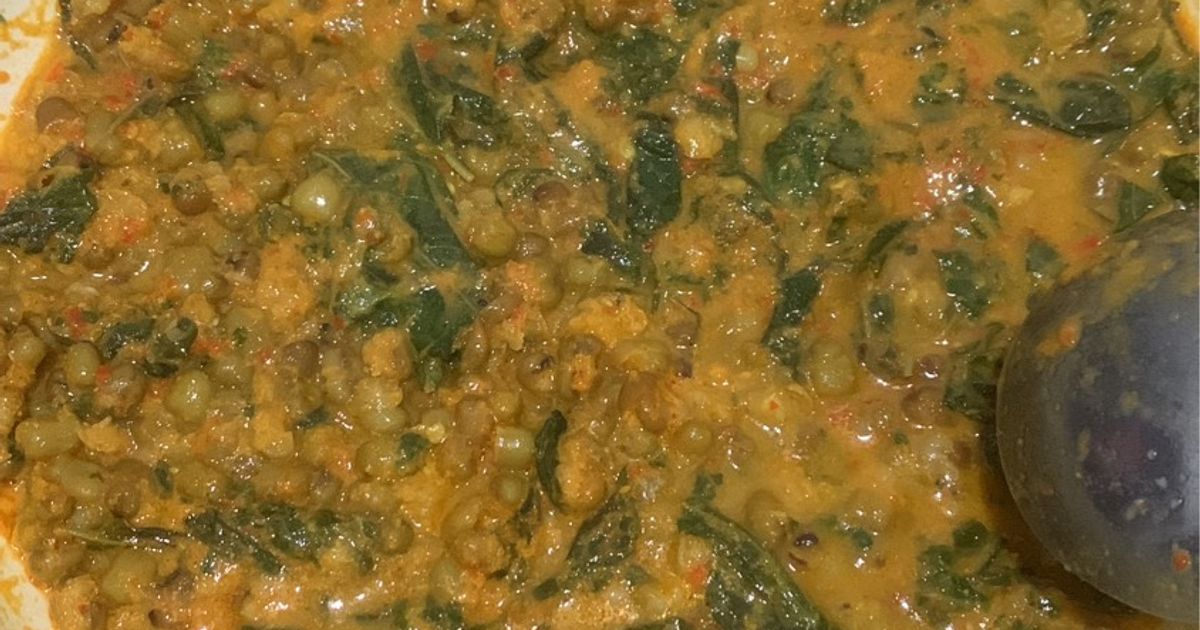 Gulai Daun Singkong Kacang Hijau