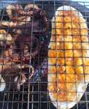 Bạch tuộc nướng sate