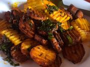 A picture of plantain fries