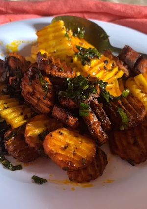 A picture of Scenty fries😋.