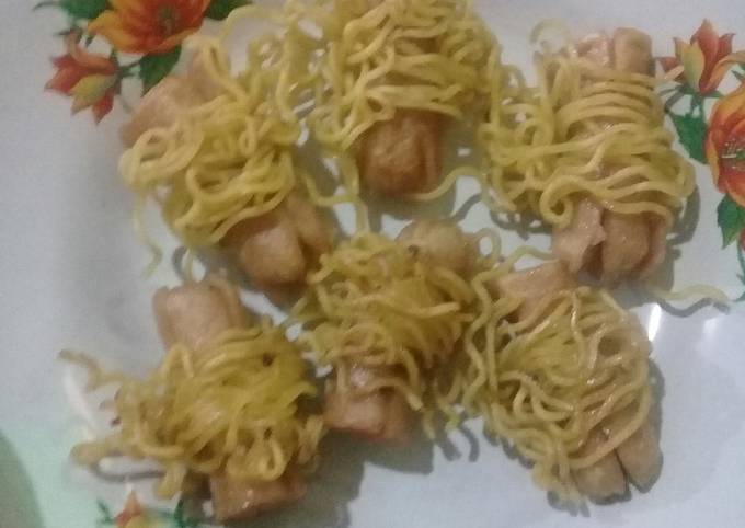 Resep Mie Gulung Sosis Oleh Mimin Amalia Cookpad