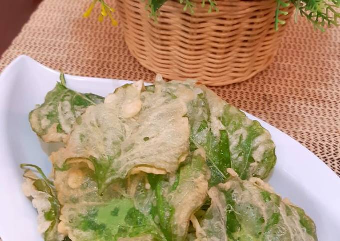 Resep Bayam Goreng Tepung oleh Amelia Sakinah R (GG's