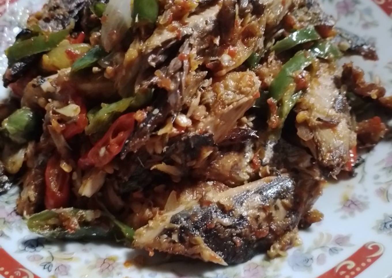 Tumis tongkol pedas