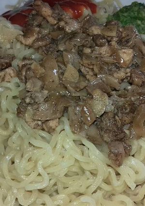 Foto resep Bakmi ayam jamur
