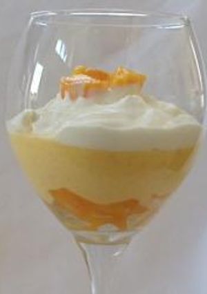 A picture of Mango Soufflé.