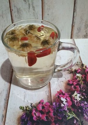 Foto resep Teh bunga